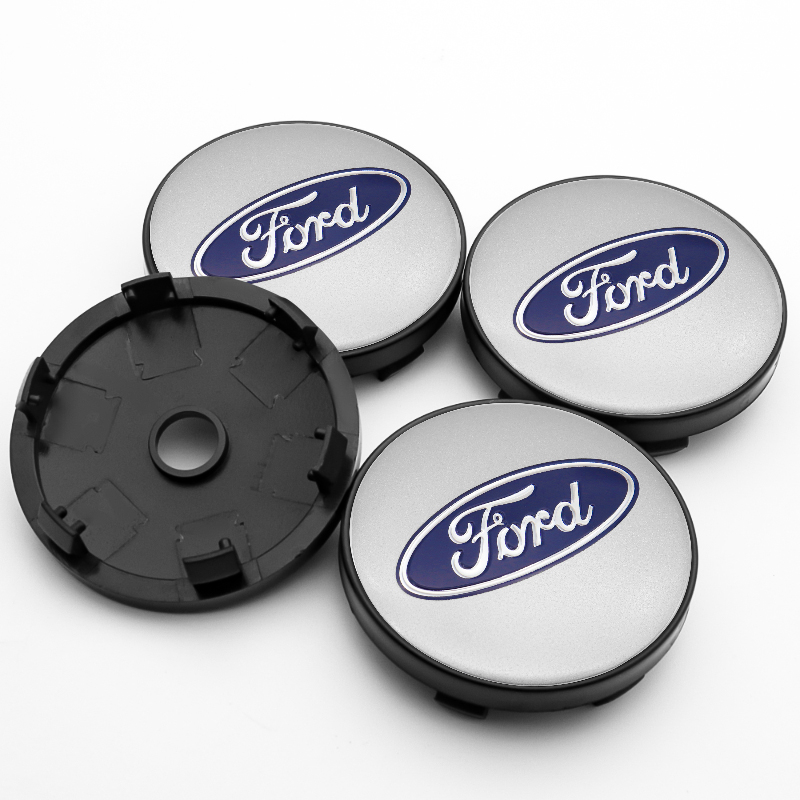 4x 60mm Ford MK Fiesta Focus Nabendeckel Felgendeckel Radkappen