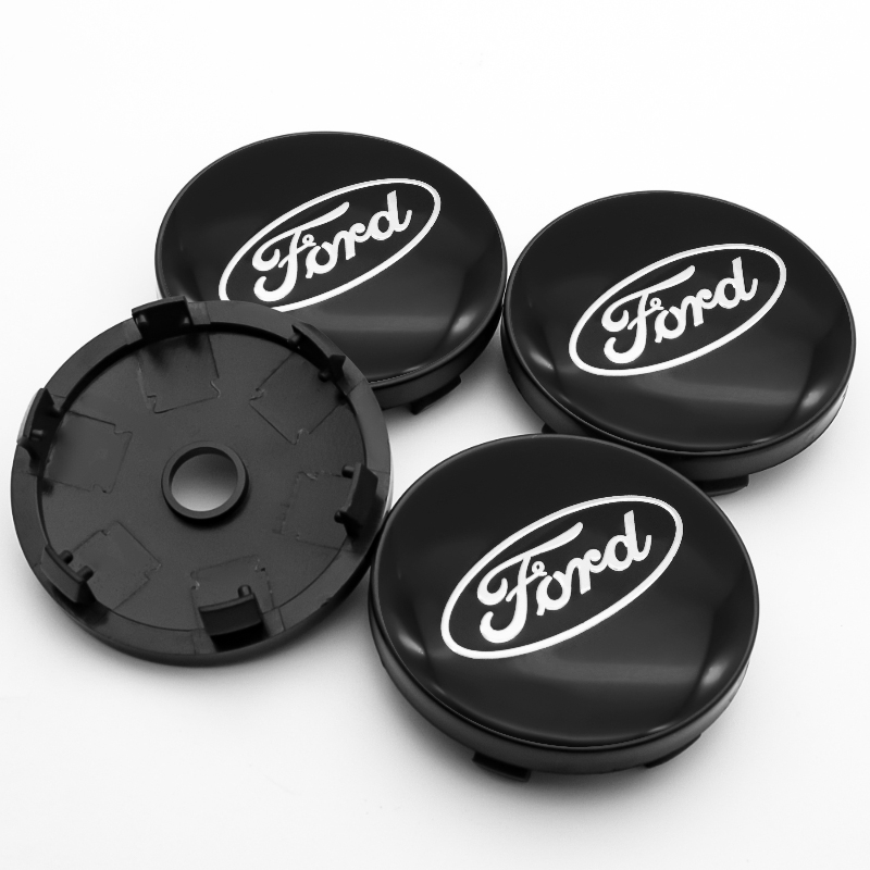 4x 60mm Ford MK Fiesta Focus Nabendeckel Felgendeckel Radkappen