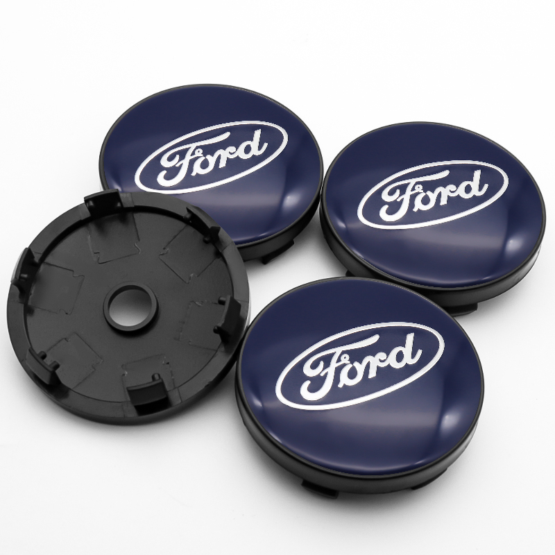 4x 60mm Ford MK Fiesta Focus Nabendeckel Felgendeckel Radkappen