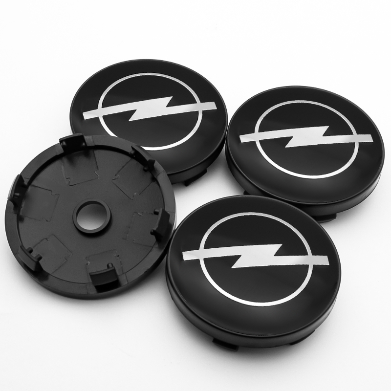4x 60mm Opel Nabendeckel Felgendeckel Radkappen
