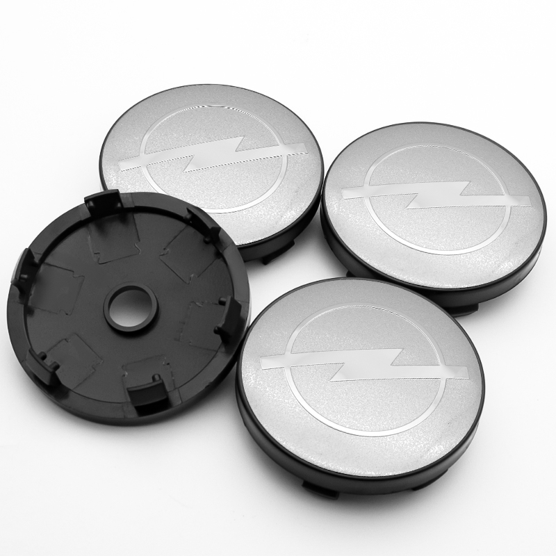 4x 60mm Opel Nabendeckel Felgendeckel Radkappen