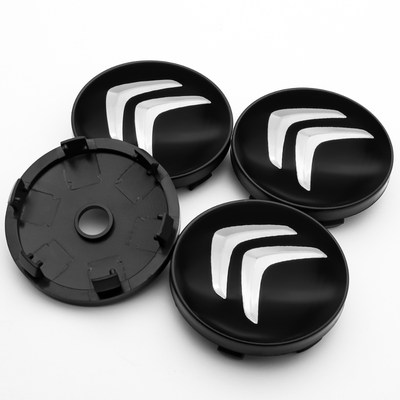 4x 60mm Citroen Nabendeckel Felgendeckel Radkappen