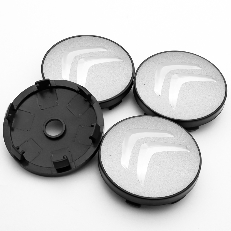 4x 60mm Citroen Nabendeckel Felgendeckel Radkappen