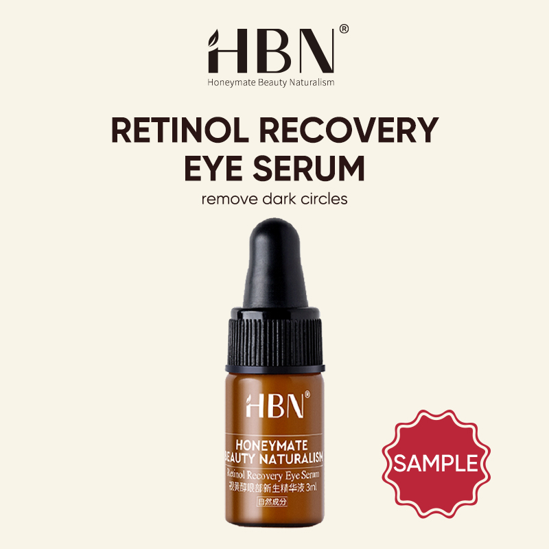 HBN Retinol Recovery Eye Serum Antiaging, Fine Lines, Swelling and