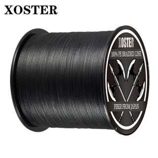 XOSTER braided line tali pancing benang 100M Super Powerful Blue