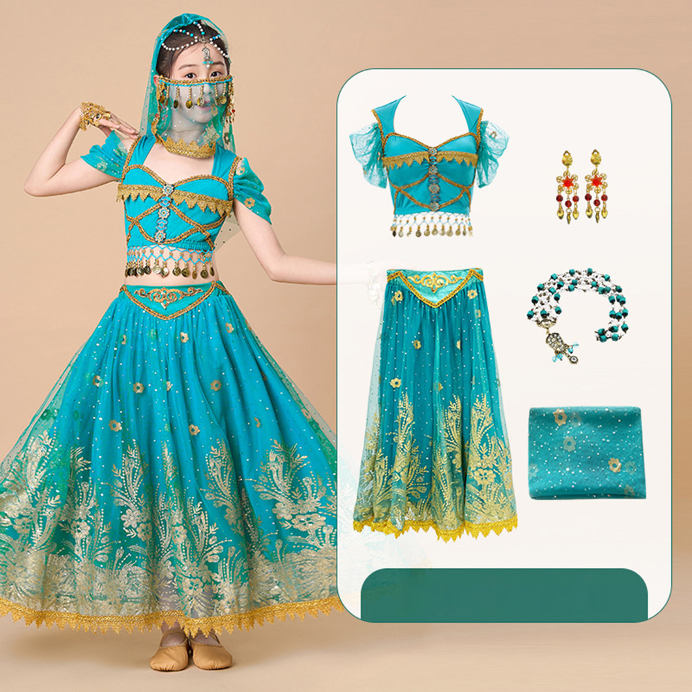 LOlanta Girls Belly Dance Halloween Costumes Europe America Aladdin