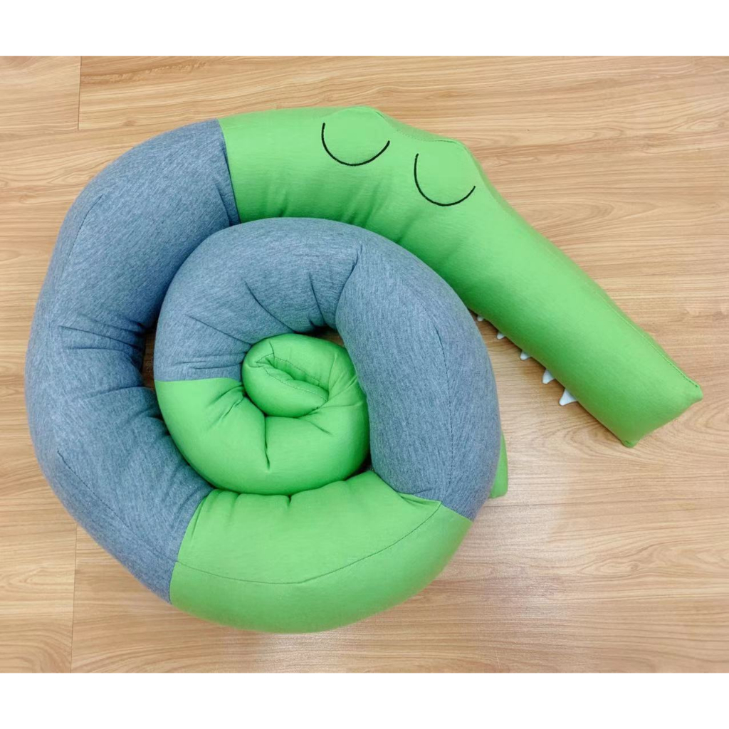 Crocodile cot bumper best sale