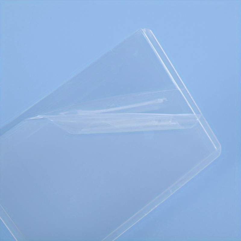 10pcs Toploader Thick Card Case Photocard Protector, Inner Sleeves Clear Game Card Holder