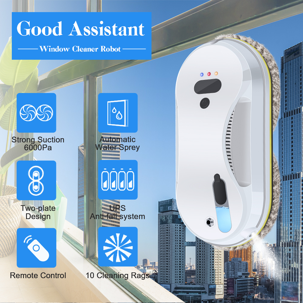 STOCK NEW Window Cleaner Robot with Auto Water