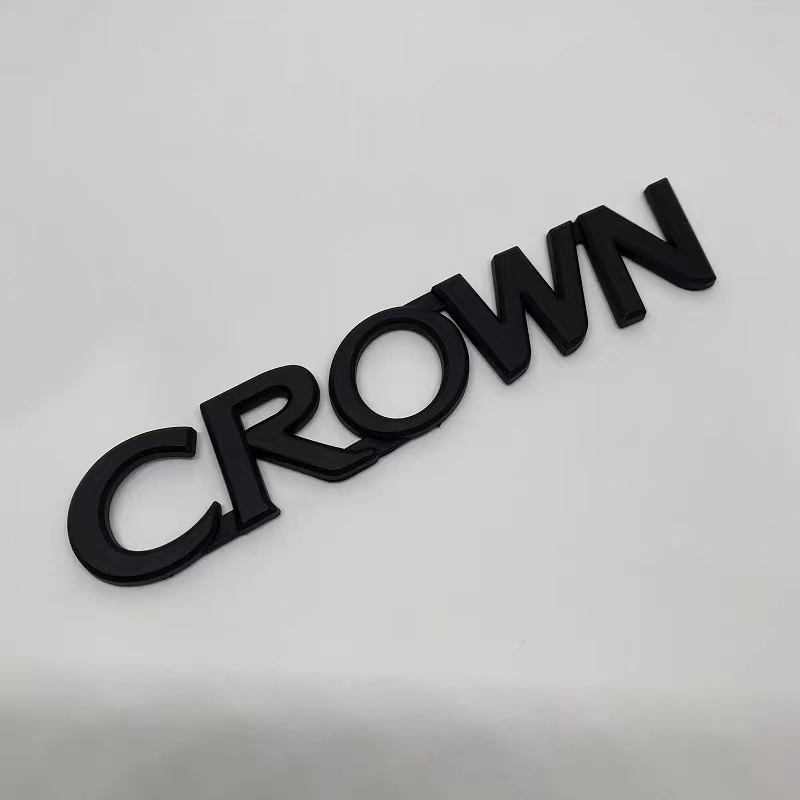 Logo Toyota CROWN Car logo Sticker Body Sticker CROWN Shopee Malaysia