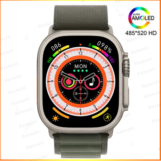 HK8 Pro MAX Smart Watch Ultra Men 49mm 2.12 Inch Amoled Screen High Refresh  Rate Sport Compass NFC Smartwatch Series 8