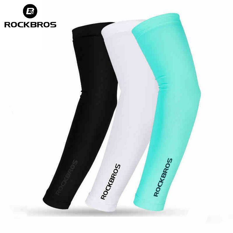 My Deliveryrockbros Ice Silk Arm Sleeve Uv Protection Hand Socks Motorcycle Fishing Outdoors