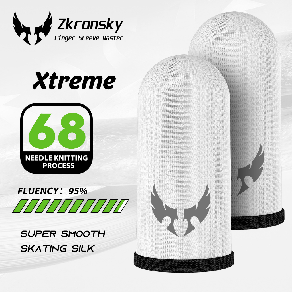 Zkronsky Xtreme Finger Sleeve for Gaming Finger Gloves Thumb Finger