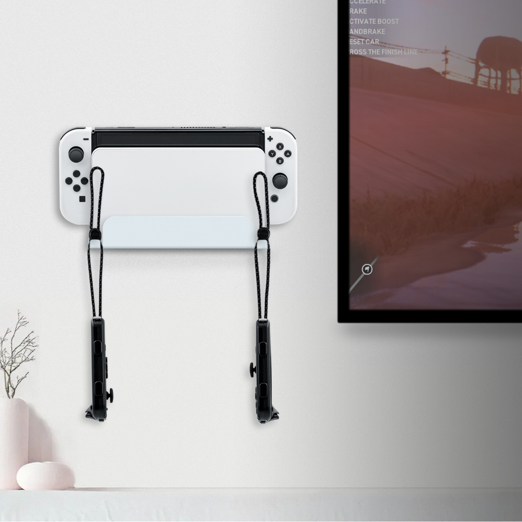 JYS Iron Material Wall Mount for Nintendo Switch OLED/Nintendo Switch