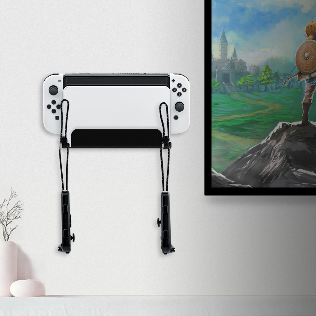 JYS Iron Material Wall Mount for Nintendo Switch/Nintendo Switch OLED