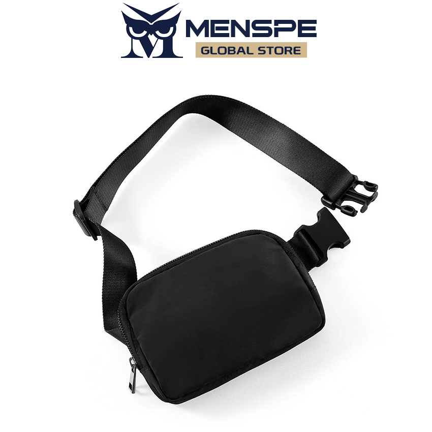 MENSPE Waist Bag For Men Chest Bag Multifunction Sports Bag Portable
