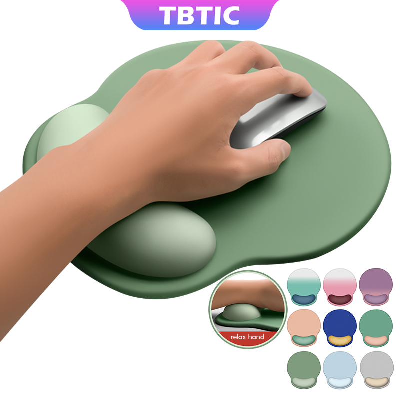 TBTIC Game Mouse Pad Wrist Rest Support Ergonomic Comfortable Silicone