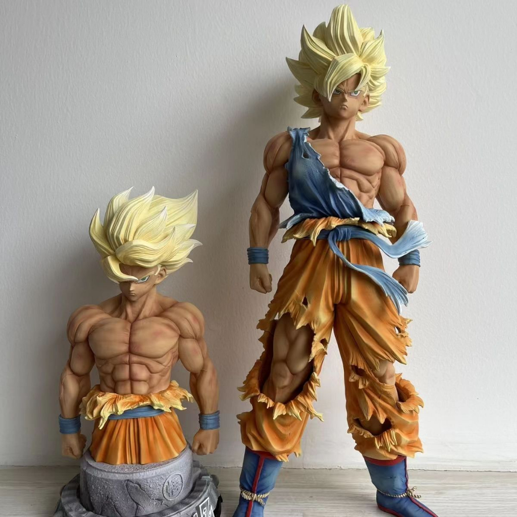 Dragon Ball Son Goku Figure Dragon Ball Super Saiyan Goku Bust Figure
