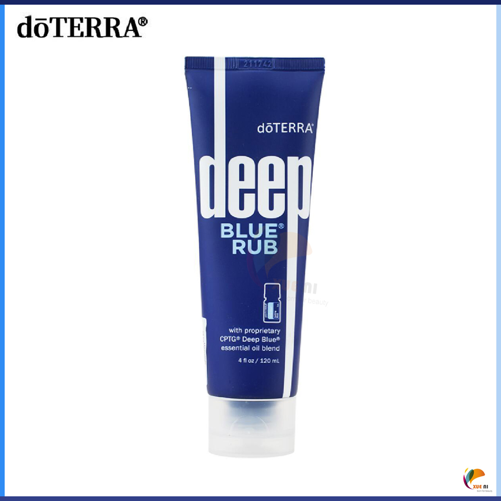 Official Authentic DoTERRA Deep Blue Rub Soothing Cream 120ml to
