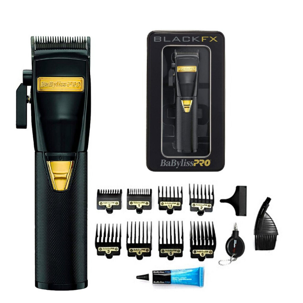 BaByliss Pro Metal Lithium Black FX Cordless Clipper FX870BN Hair