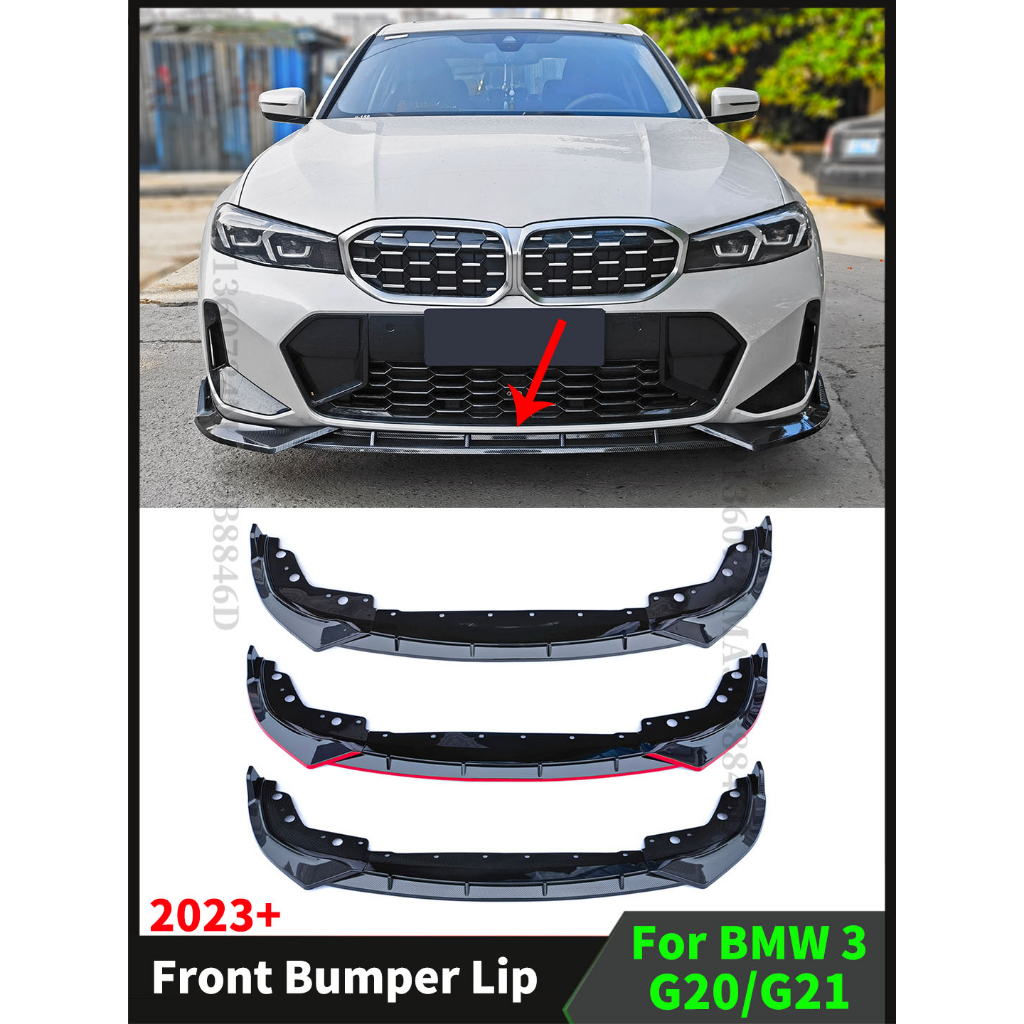 For BMW 3 Series G20 G21 2023 330i 320d M340i Front Bumper Lip Chin ...