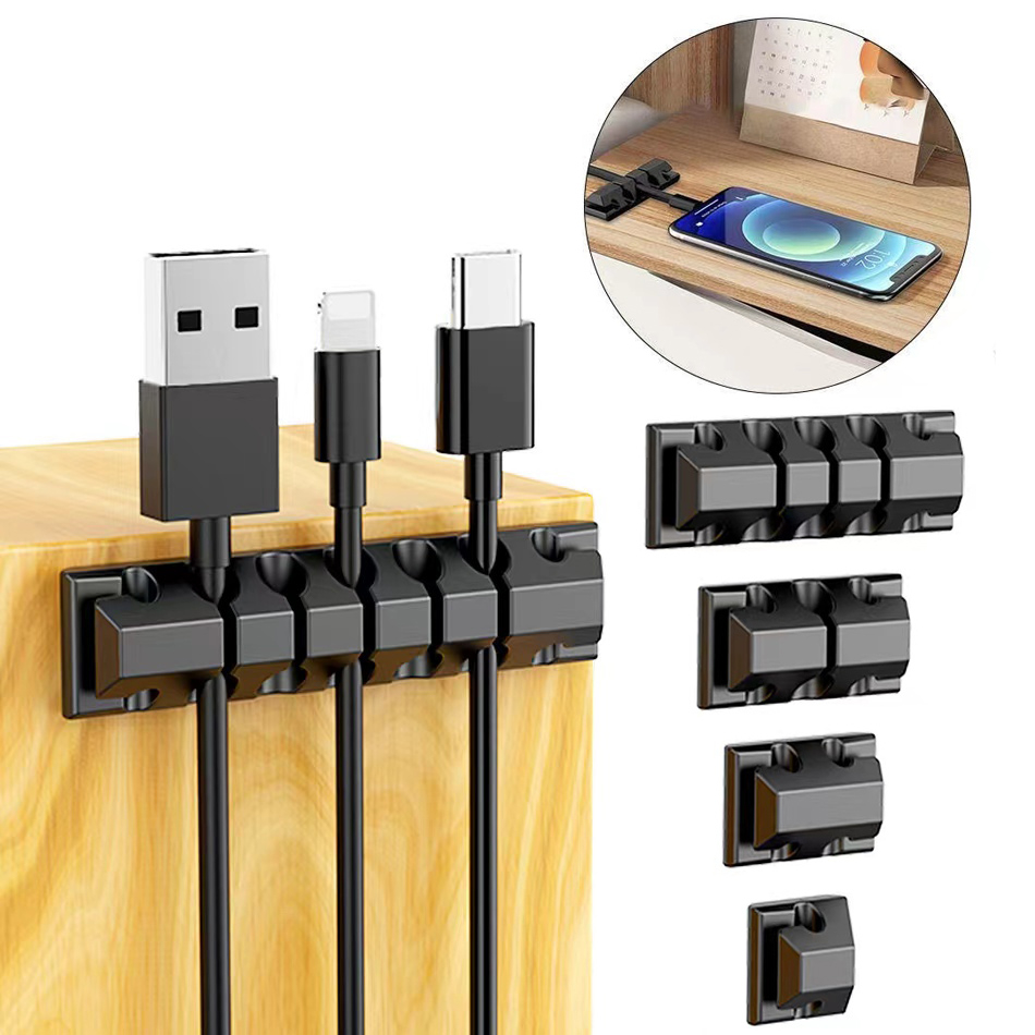 Silicone Cable Organizer USB Data Cable Winder Flexible Cable ...