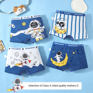 4PCS Girls Cotton Panties Kid Antibacterial Boxer Brief 2+y Young Child  Cartoon Underwears Toddler Thin Breathable Cute Knickers - AliExpress