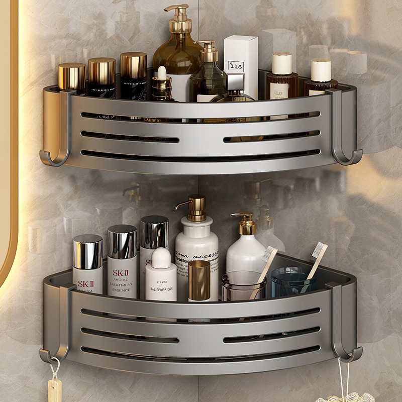 MEIDOO Heighten Bathroom Wall -Mounted Storage Rack | Shopee Malaysia