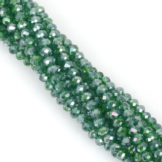 4 6 8mm Czech Loose Rondelle Crystal Beads For Jewelry Making Diy