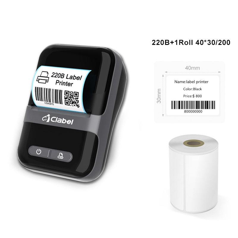 【Local Delivery】Clabel 221B Wireless Bluetooth Thermal Sticker Printer