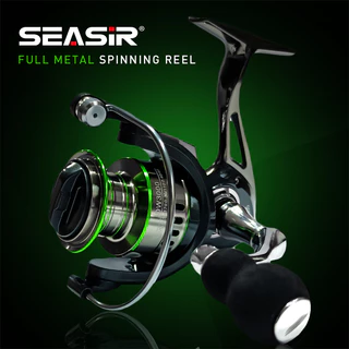 SEASIR Black Arrow Spinning Fishing Reel 5+1BB Metal Main Gear