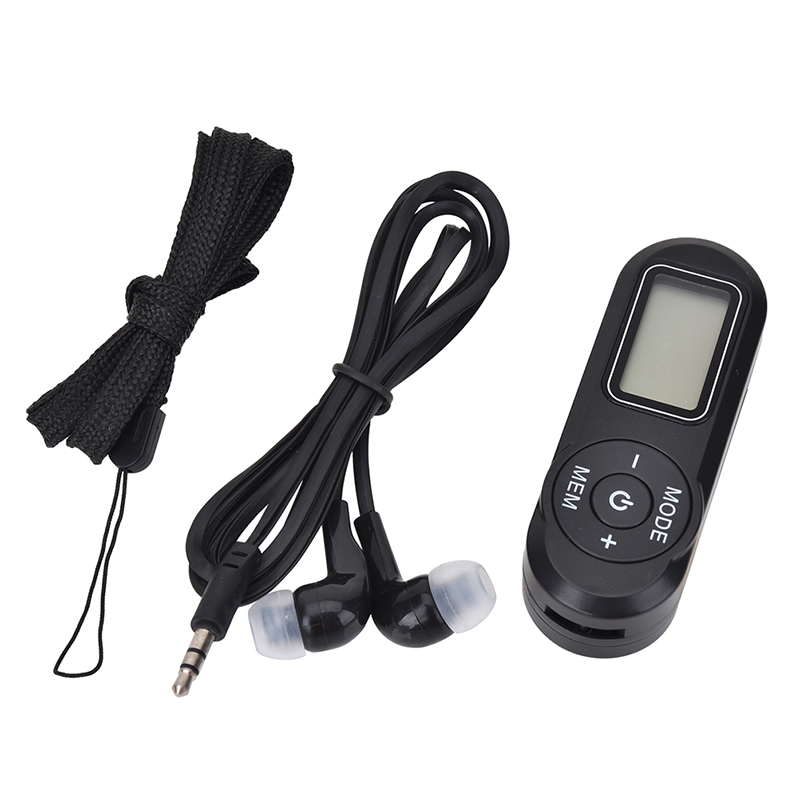 Pocket FM Radio With DSP FM Multifunction 1.1Inch Function Mini Digital