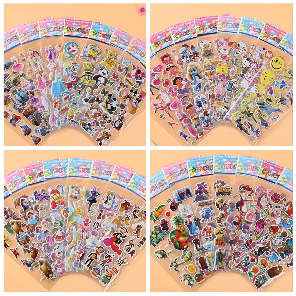 Cartoon Cartoon Sticker Reward Sticker TZ013 | Shopee Malaysia