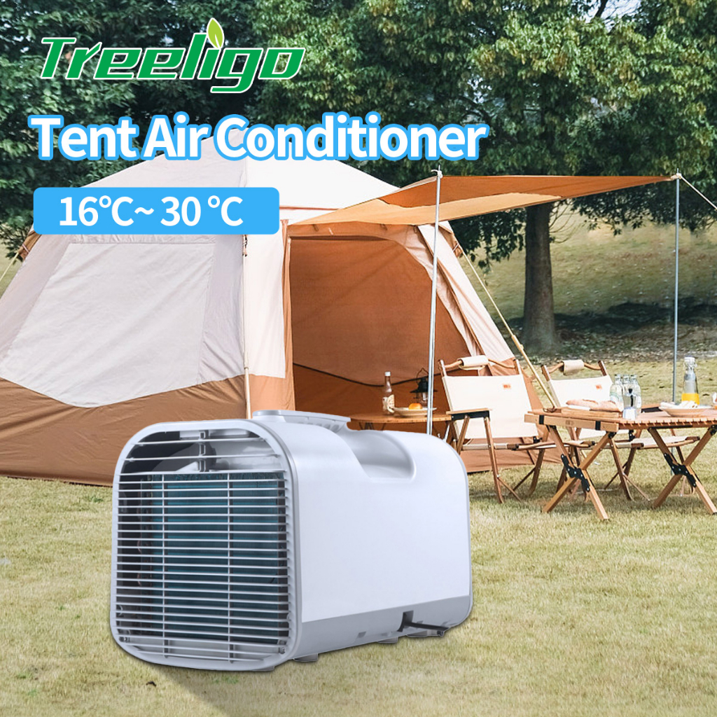 Treeligo Portable Camping Air Conditioning Ac 110v 220v Outdoor Electric Tent Air Conditioner