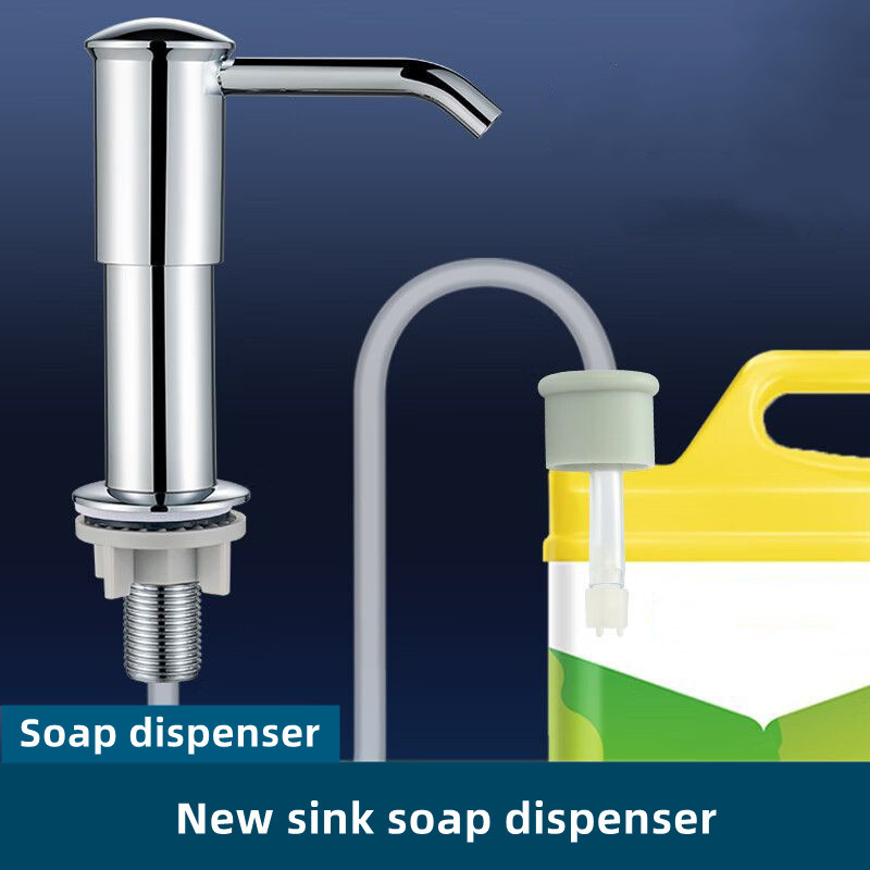 Kitchen Sink Soap Dispenser Dishwashing Detergent Pressure Extender