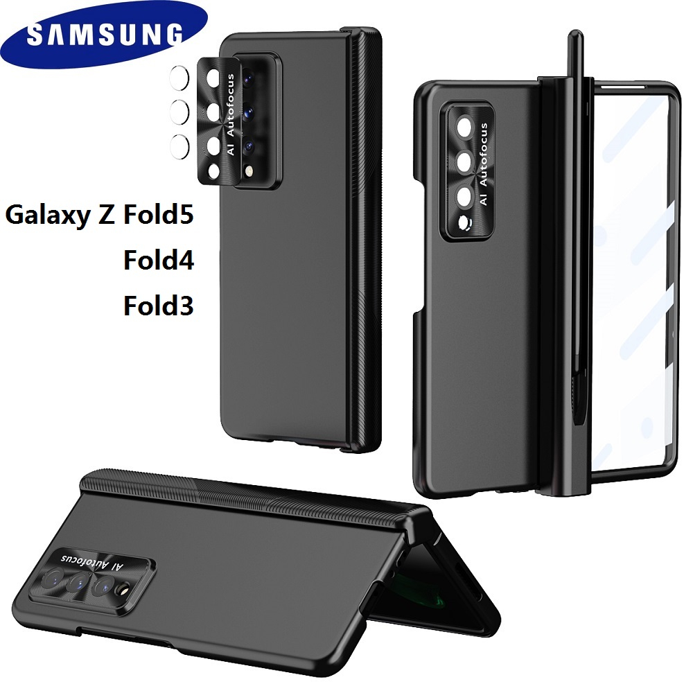 Samsung Galaxy Z Fold 5 5G Phone Case with Magnetic Hinge Protector, Z ...