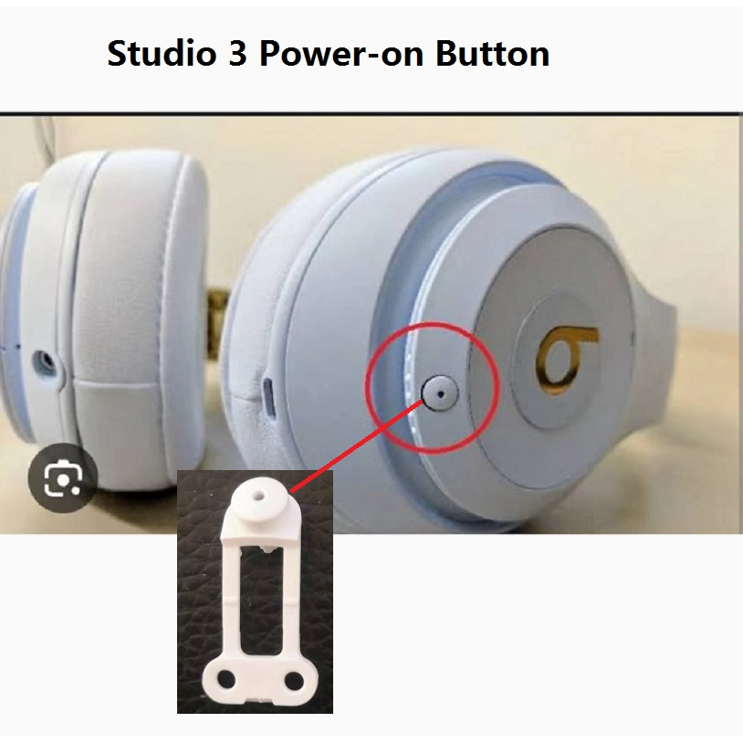 Original Replacement Poweron button for Beats Studio 3 headphones