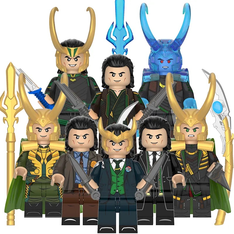 Loki Minifigures Toys Building Blocks Figure WM6118 | Shopee Malaysia