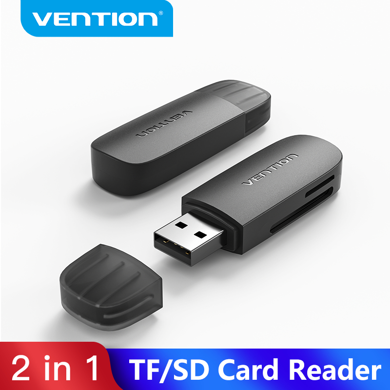 Vention Card Reader for PC Memory Card Adapter USB 3.0 to Micro SD TF ...