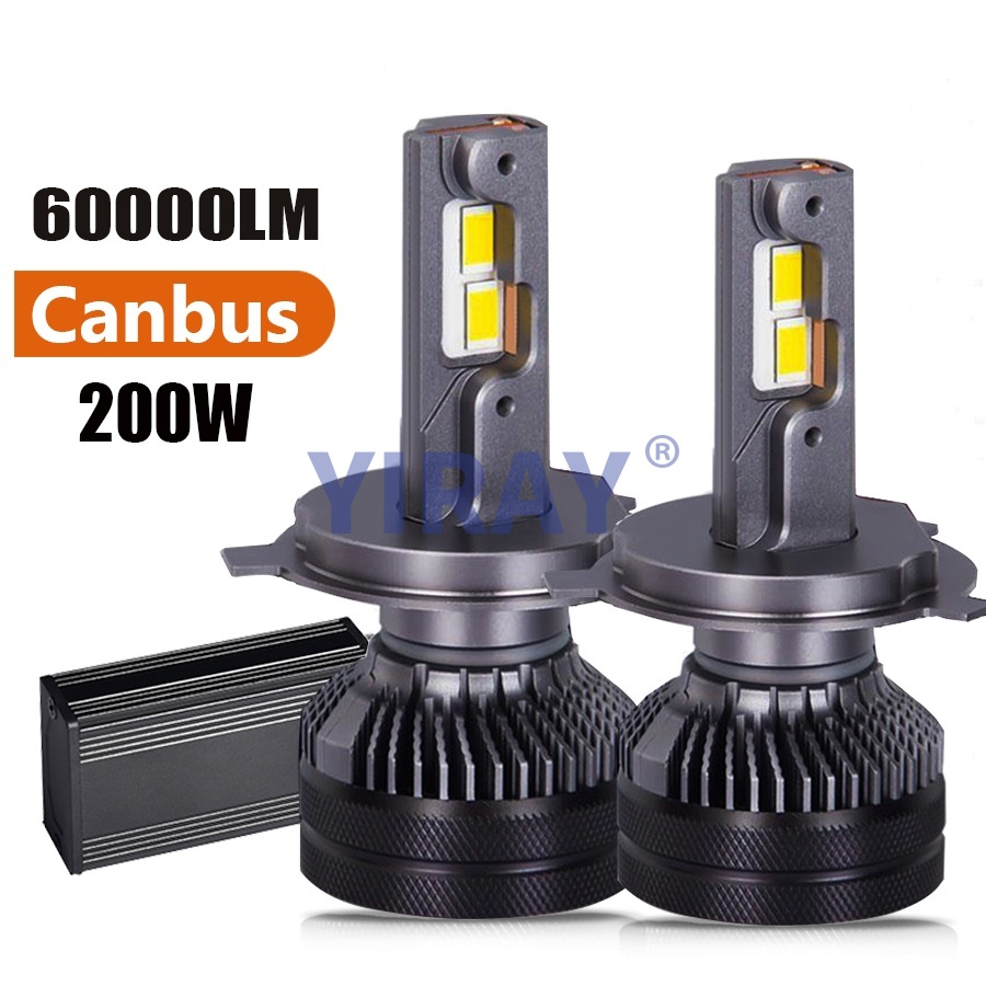 Ampoule LED Phare H7 300W 60000LM 6000K Blanc Froid - Ultra Puissante, étanche IP68, Remplace Halogène - Plug & Play