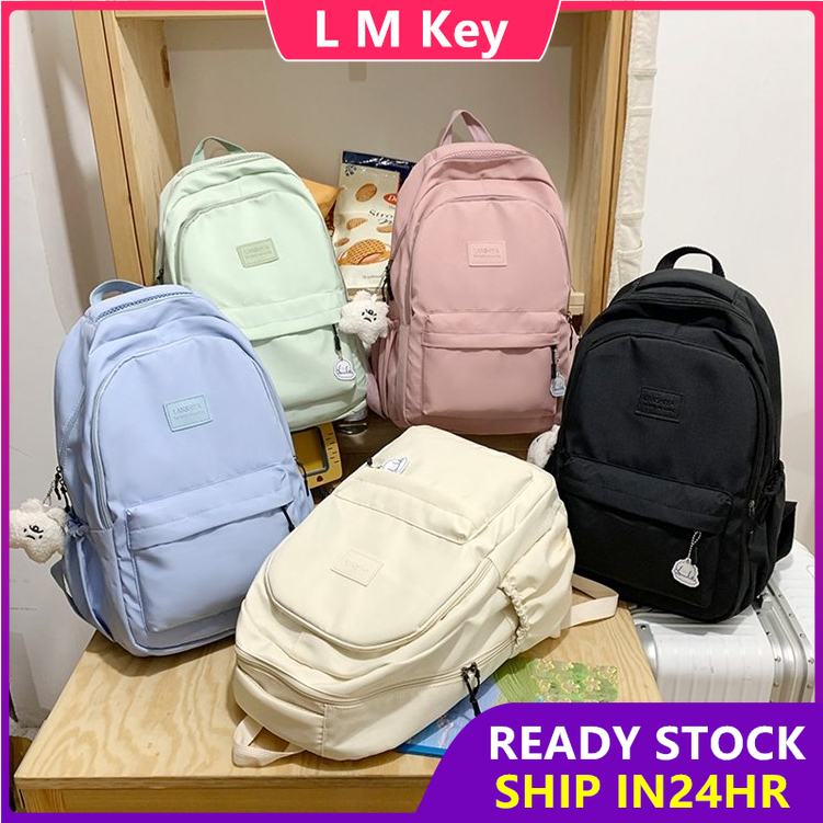 【READY STOCK】Girls' Backpack School Bag Beg Sekolah Perempuan Student ...