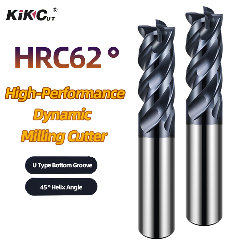 CMT 20-Piece Tin Coated Double End Mill Set – 2 & 4 Flute HSS Cutting Tools