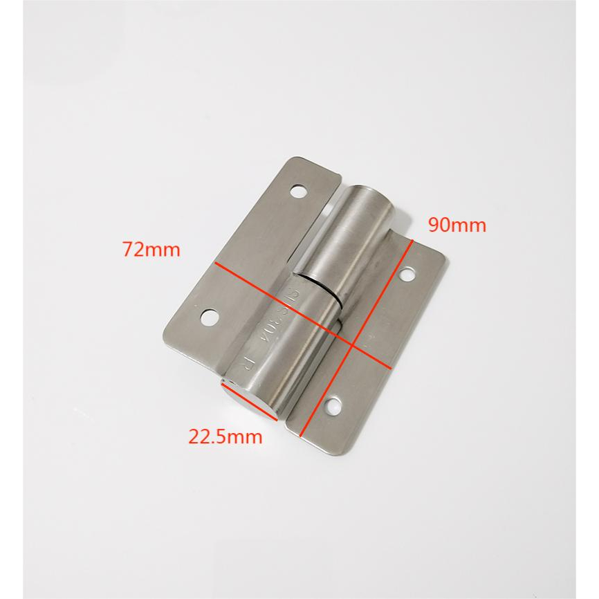 Thick Stainless Steel 304 Stacking Door Partition Hinge Toilet Door ...