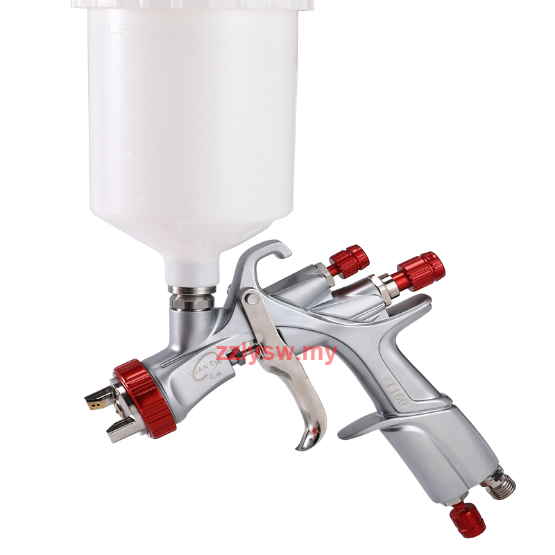 thumbnail image 2 of Lackpoint 1.3mm LVLP Spray Gun - Green, For Car Base & Clear Paint, 1320-LVLP-13 2 of 6