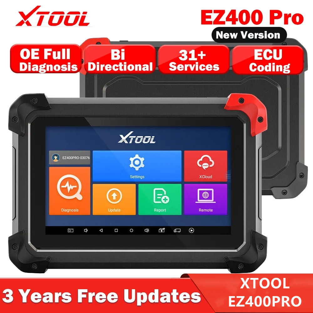 Original XTOOL EZ400 PRO XTOOL EZ400pro EZ 400 PRO Support Malaysian Proton Perodua Car OBD2
