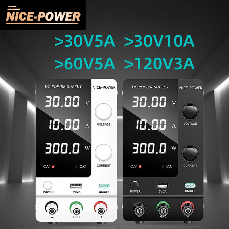 Nice-power Regulated DC Power Supply Lab Bench power source 30V 10A 60V ...