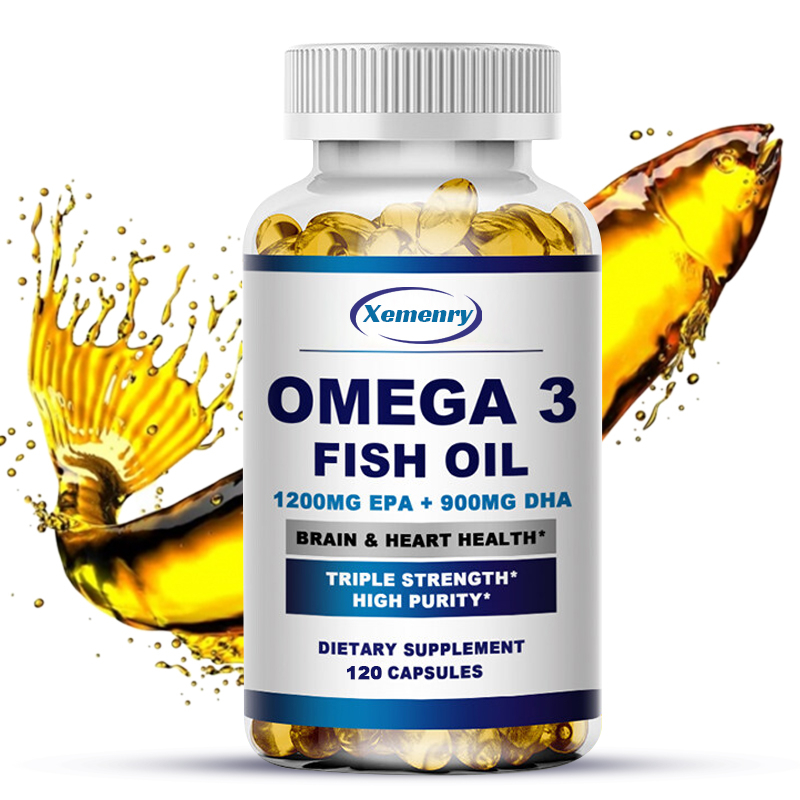 Xemenry OMEGA 3 Fish Oil for Brain and Heart Health Shopee Malaysia