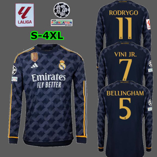 Real Madrid Away Shirt 2022-2023 Long Sleeve