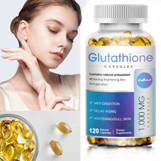 Glutathione Capsules 1000mg Natural Anti Aging Supplement Skin