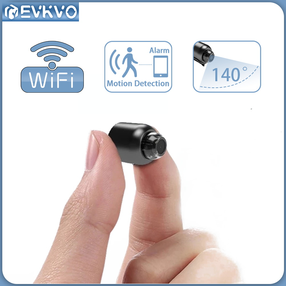 1080P Camera Hidden Super Mini CCTV Wireless 140 Degree Wide Angle WIFI